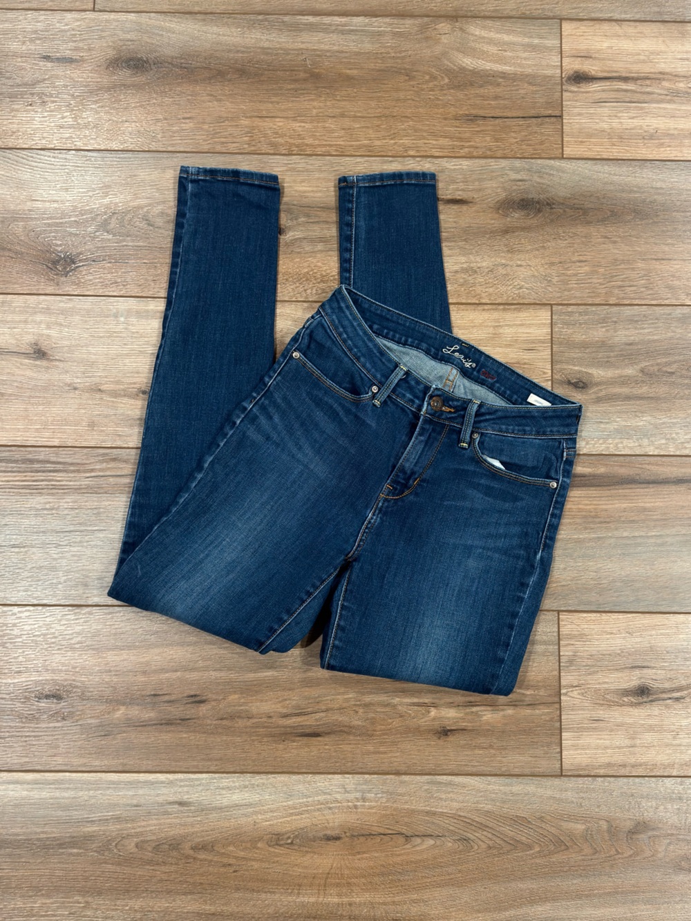 LEVI’S Vintage 2000s Mid-rise Minimalistic Jegging Skinny Jeans | Size 27 x 30